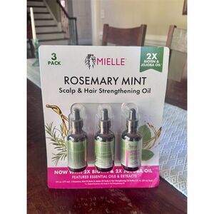 Mielle‎ Rosemary Mint Scalp & Hair Strengthening Oil 3-Pack 2 fl oz Each